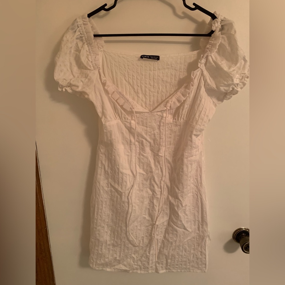 White dress